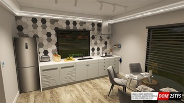 Проект дома до 70 м² без разрешения ADAŚ