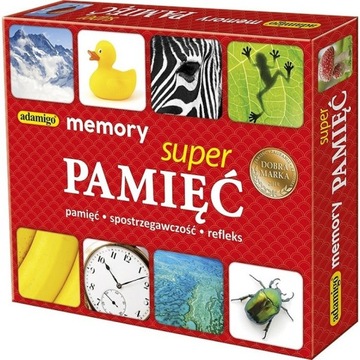 Gra dla DZIECI Memory Super Pamieć PLANSZÓWKA