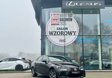 Lexus IS III Sedan Facelifting 200t 245KM 2018 Lexus IS IS 200t 300 F Sport FV23 Salon PL Czerwone wnetrze