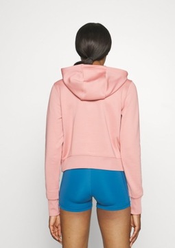 Bluza damska NIKE sportowa z kapturem różowa z logo XS