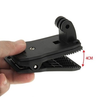 Uchwyt Klamra Klips do DJI Osmo Action 3 4 5 , Insta360 ONE R RS Ace Pro 2