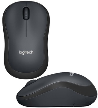 Мышь Logitech M220 Silent Mouse 910-004878 1000 DPI, черная