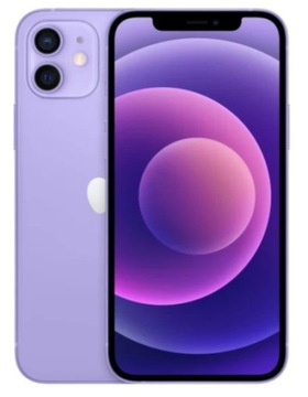 IPHONE 12 128GB FIOLETOWY | BATERIA 100% | GRATIS