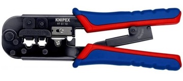 Zaciskarka Skrętki Kabli RJ45 RJ12 97 51 10 Knipex