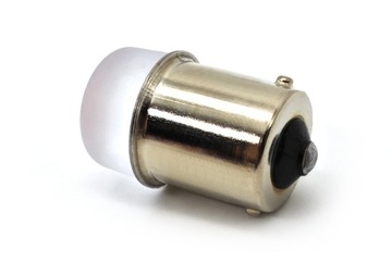 żarówka LED P21W, R10W, R5W BA15S 12V CANBUS mocna matowa pomarańczowy Nowa