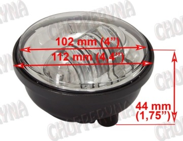 4,5-дюймовые светодиодные боковые фонари, световые панели Harley Touring