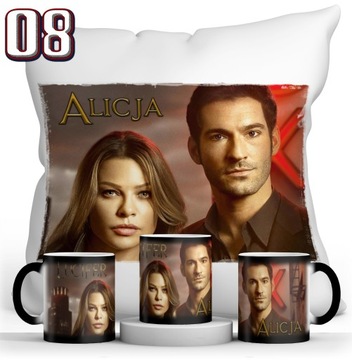 ZESTAW LUCYFER MAGICZNY KUBEK + PODUSZKA + IMIE