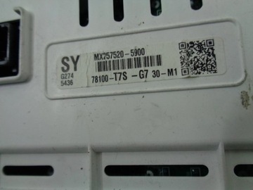 HONDA HR-V HRV II 15-21R 1.5 B PŘÍSTROJOVÁ DESKA BUDÍKY EVROPA 78100-T7S-G730-M1