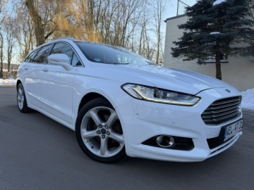 Ford Mondeo V Kombi 2.0 TDCi 150KM 2015 Ford Mondeo MK5 2.0TDCI 150 Koni Titanium Led Navi, zdjęcie 12