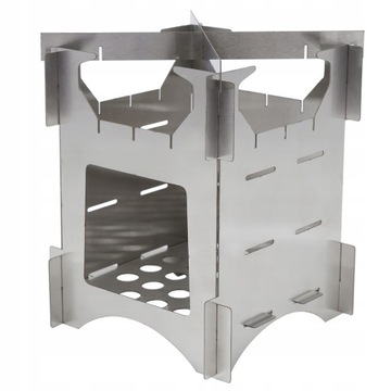 ТИТАНОВАЯ ПОРТАТИВНАЯ ДРОВЯНАЯ ПЕЧЬ СНИЖЕ