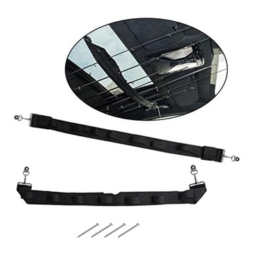2Pcs Vehicle Fishing Rod Holder, Carrier Strap,
