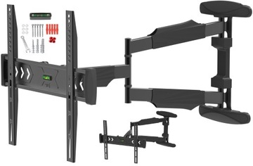 DŁUGI 71cm Uchwyt do telewizora 32 40 42 43 48 49 50 55 cali Wieszak TV