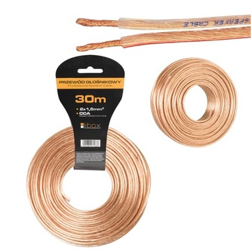 КАБЕЛЬ СПИКЕРА LIBOX LB0008-30 2X1,5MM (30M) CCA