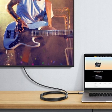 Кабель Baseus HDMI 4K 60 Гц Кабель FullHD 200 см 2 м