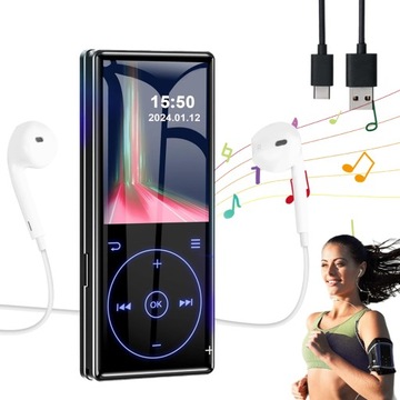 ODTWARZACZ MP3 32GB BLUETOOTH HIFI RADIO FM E-BOOK + SŁUCHAWKI