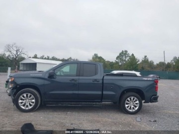 Chevrolet Silverado II 2021 Chevrolet Silverado 2021r., 1500 DOUBLE CAB STANDARD, od ubezpieczalni 2.7, zdjęcie 3