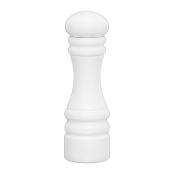 Młynek do pieprzu i soli drewniany 17 cm Chess biały AMBITION
