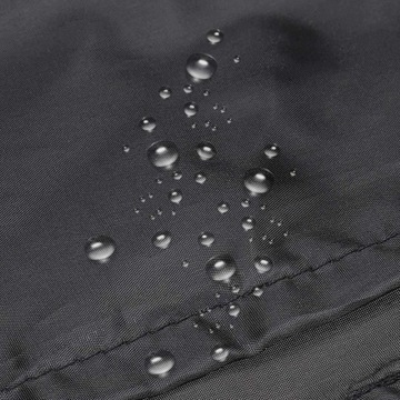 Универсальный пыленепроницаемый покрышка Camper 210D Universal Fit из черной ткани