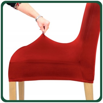 КРАСНЫЙ ПОКРЫТИЕ НА СТУЛ, ЭЛАСТИЧНЫЙ, УНИВЕРСАЛЬНЫЙ, УНИВЕРСАЛЬНЫЕ Чехлы