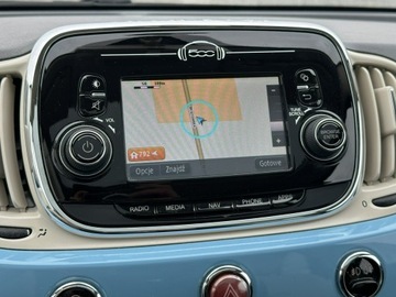 Fiat 500 II Seria 4 1.2 69KM 2016 Fiat 500 1.2 69KM 2016r lounge,, zdjęcie 16