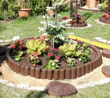 КОРИЧНЕВЫЙ ПАЛИСАД 2,8 м КРОМКА САДОВОГО ЗАБОРА