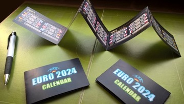 Расписание Чемпионата Европы 2024. Карманный календарь - 10 шт.