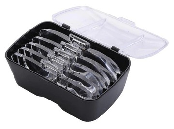 ЛУПА ДЛЯ ЧТЕНИЯ СТЕКЛЯННЫЕ ЮВЕЛИРНЫЕ УКРАШЕНИЯ ЛУПА 6x MG81001-G 2x LED