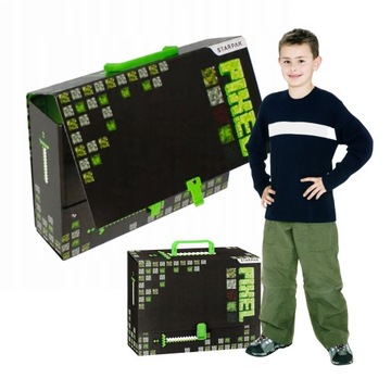 TECZKA Z RĄCZKĄ A4 NA PRZYBORY PRACE PLASTYCZNE DLA CHŁOPCA DZIECKA SZKOLNA