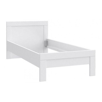 Łóżko 90x200 SNOW FORTE drewniane