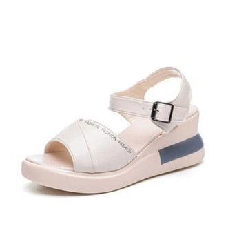 Sandały Letnie nowe modne damskie buty na wysokim
