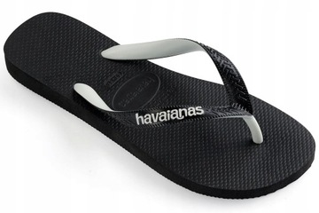 HAVAIANAS JAPONKI GUMOWE CZARNE Z LOGO 39/40 2ŻoA