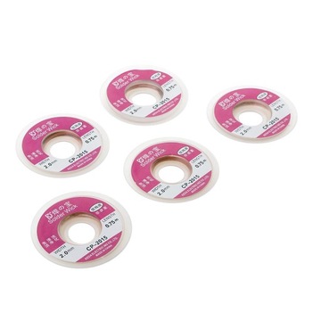 10 медных проводов в оплетке для снятия BGA, 0,75 м