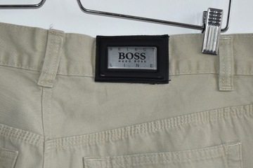 HUGO BOSS spodnie męskie beżowe roz W40