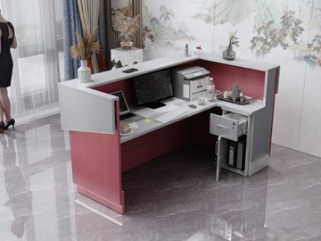 Стойка ресепшн R38 200x120см LED