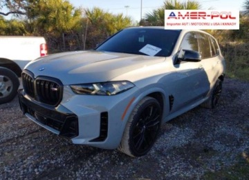 BMW X5 G05 2024 BMW X5 2024, 4.4L, 4x4, M60I, od ubezpieczalni 4.4 Benzyna 523KM