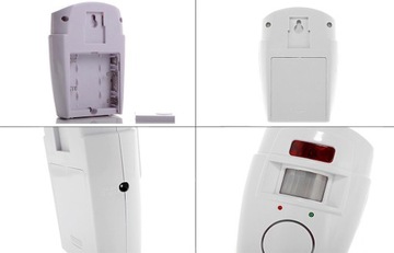 БЕСПРОВОДНАЯ СИГНАЛИЗАЦИЯ ДАТЧИК ДВИЖЕНИЯ + 2 ПУЛЬТА ПУЛЬТА 105 дБ