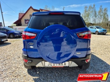 Ford Ecosport II SUV 1.0 Ecoboost 125KM 2016 Ford EcoSport Titanium Led Skorzana Tapicerka Tempomat Nowy Rozrzad, zdjęcie 3