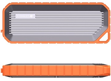 Мегаустойчивый корпус с отсеком для SSD-накопителя M.2 NVME SATA с USB C 3.1 10 Гбит/с