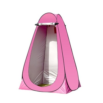 Pop Up Privacy Tent Shower Tent Outdoor Camping Rose red 1.5*1.5*1.9m