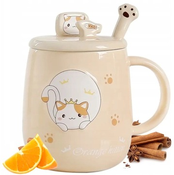 DUŻY KUBEK ŚWIĄTECZNY 350ML CERAMICZNY CIASTEK CHOINKA NA PREZENT ŚWIĘTA