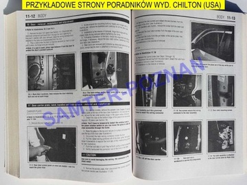 Chevrolet Camaro Pontiac Firebird (1993-2002) instrukcja napraw Chilton 24h
