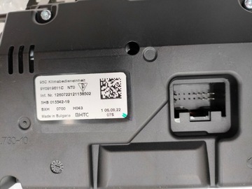 PANEL KLIMATIZACE CAYENNE 9Y FACELIFT 9Y0919611C NOVÝ