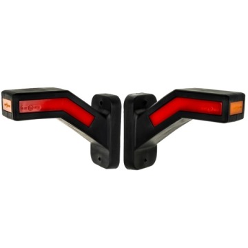 2x LAMPA OBRYSOWA OBRYSÓWKA neon LED 12V 24V P/L