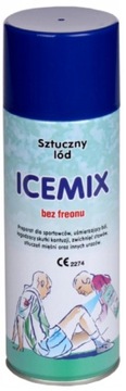 ICEMIX sztuczny lód spray uśmierza ból 400 ml