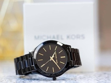 ORYGINALNY ZEGAREK DAMSKI MICHAEL KORS MK3221 SLIM RUNWAY + PUDEŁKO PREZENT