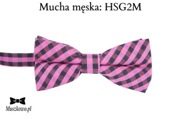 Выкройки мужских подтяжек и галстуков-бабочек НА ВЫБОР! ФУКСИЯ РОЗОВАЯ