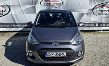 Hyundai i10 II Hatchback 1.0 MPI 66KM 2015 Hyundai i10 Klima bezwypadkowy serwisowany zarejetstrowany Benzyna 66KM, zdjęcie 2