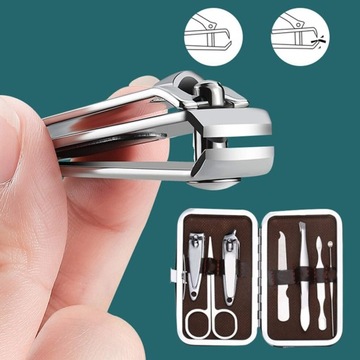 НАБОР ДЛЯ НОГТЕЙ, МАНИКЮРНЫЙ ИНСТРУМЕНТ, 7 ПРЕДМЕТОВ