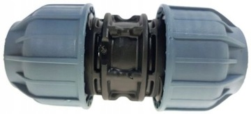 Резьбовой двойной разъем PE 25x25 MUFA PN16 FISH разъем
