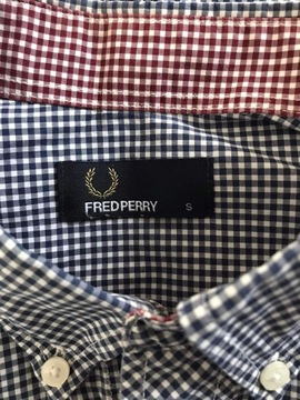 Fred Perry koszula w kratkę męska rozmiar:S